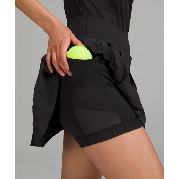Lululemon Side-Pleat High-Rise Tennis  Black Skirt Size 4 NWT - Picture 4 of 7